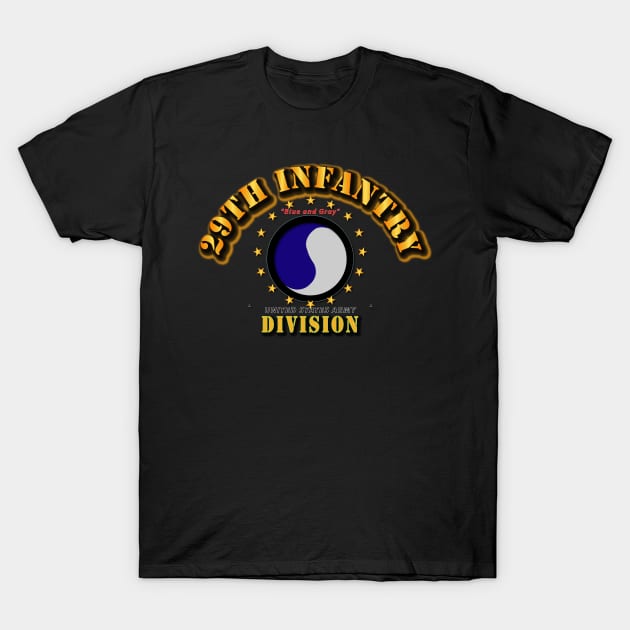 29th Infantry Division - Blue and Gray T-Shirt by twix123844